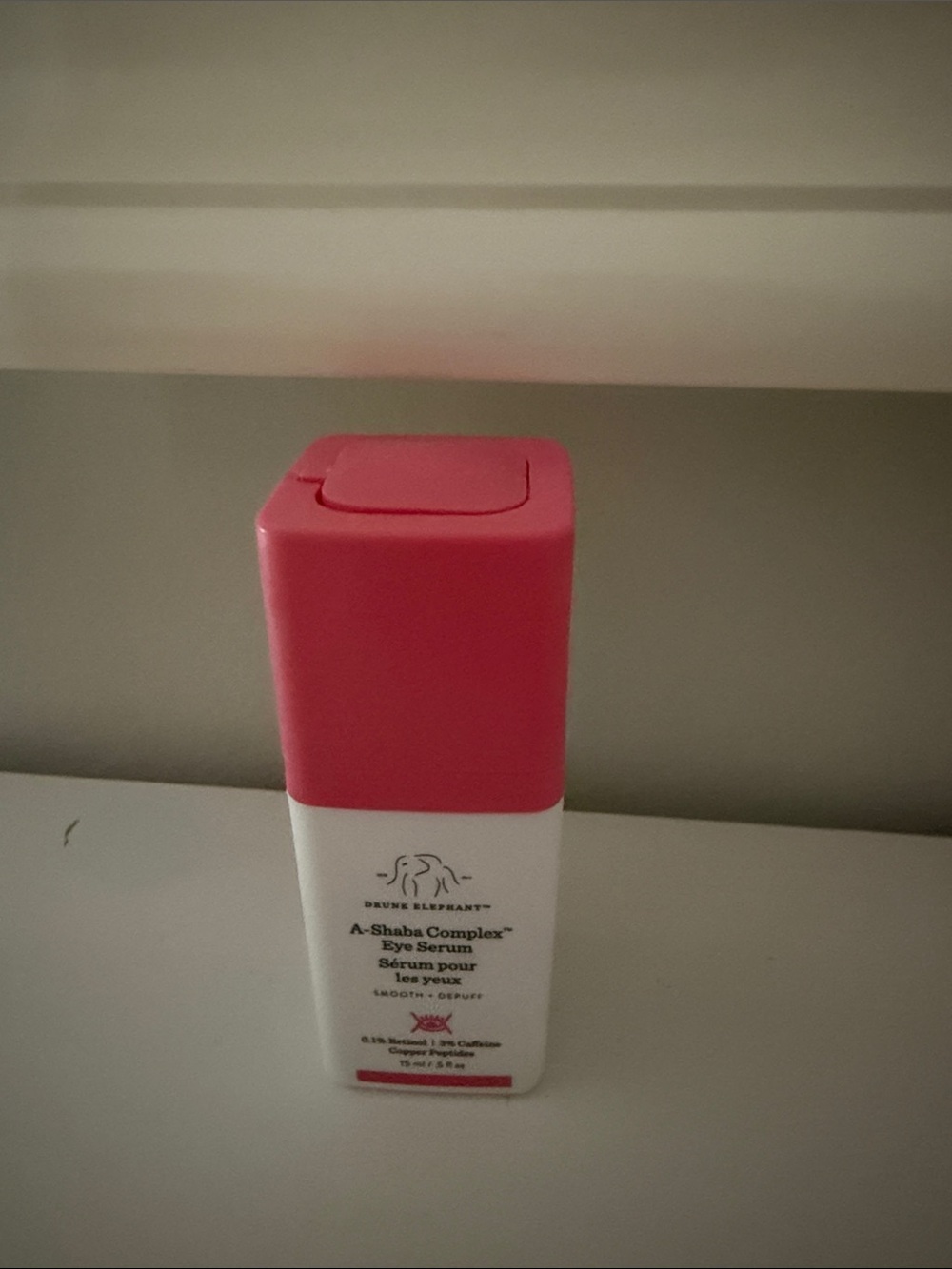 Drunk Elephant A-Shaba Complex Eye Serum - Pink & White